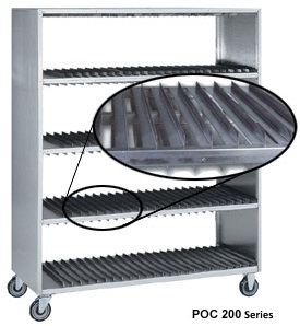 Drying Rack with Tray Dividers